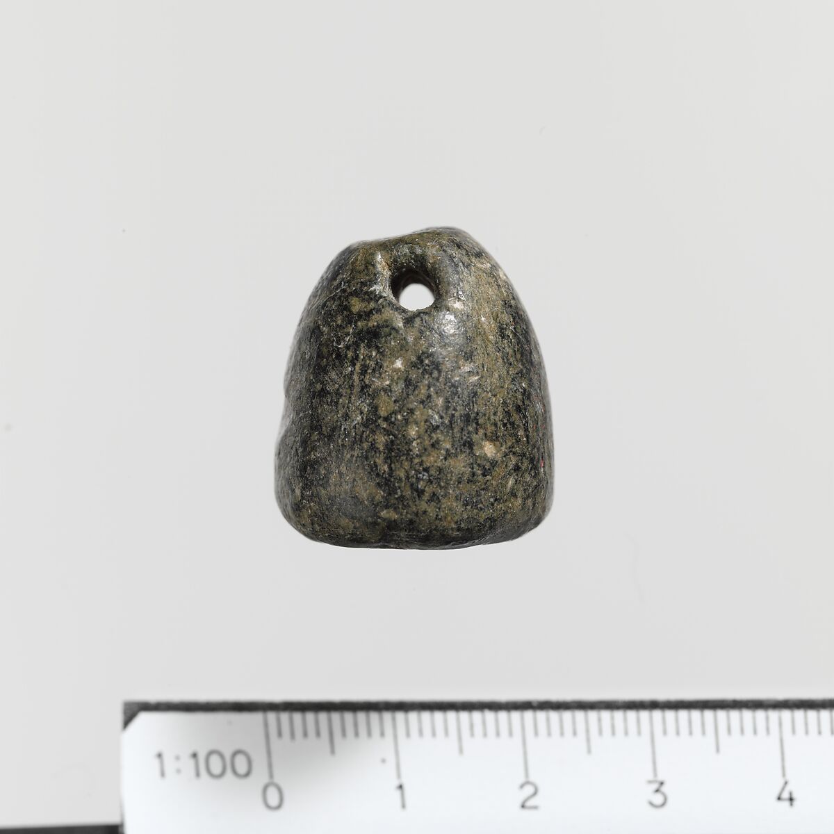 Serpentine conoid seal, Steatite, Minoan