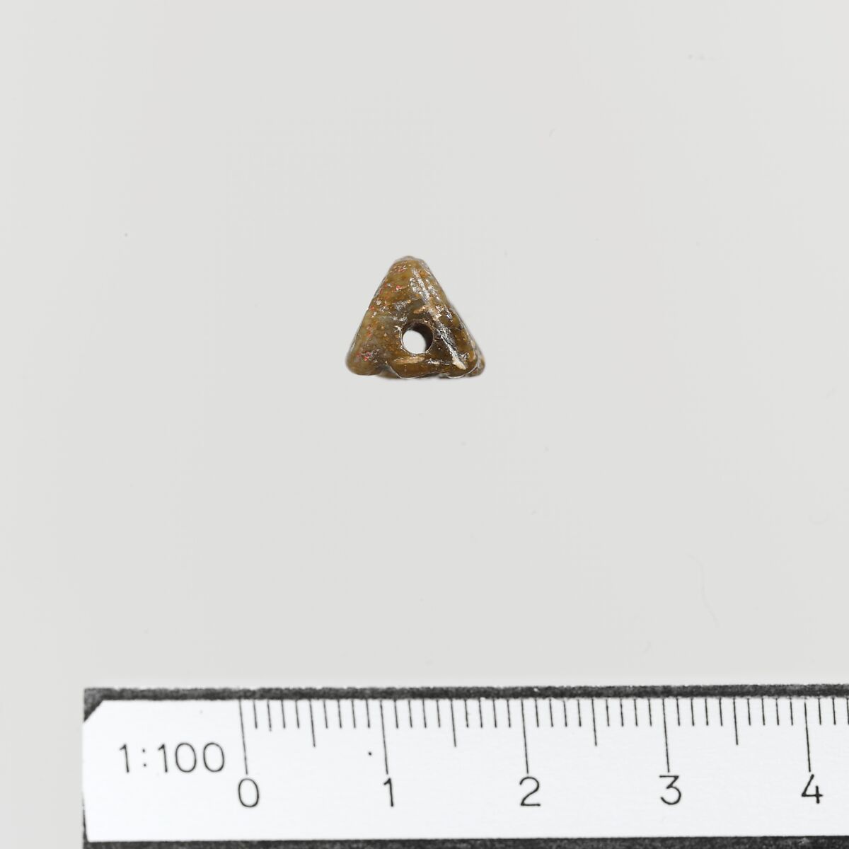 Steatite triangular prism, Steatite, Minoan