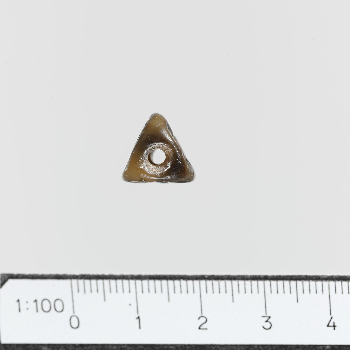 Steatite triangular prism, Serpentine, Minoan