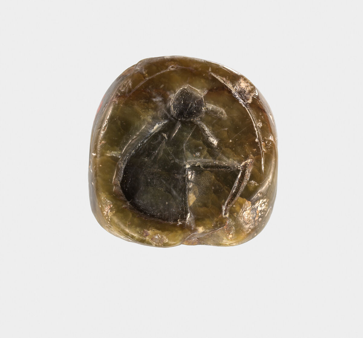 Steatite Triangular Prism, Steatite, Minoan