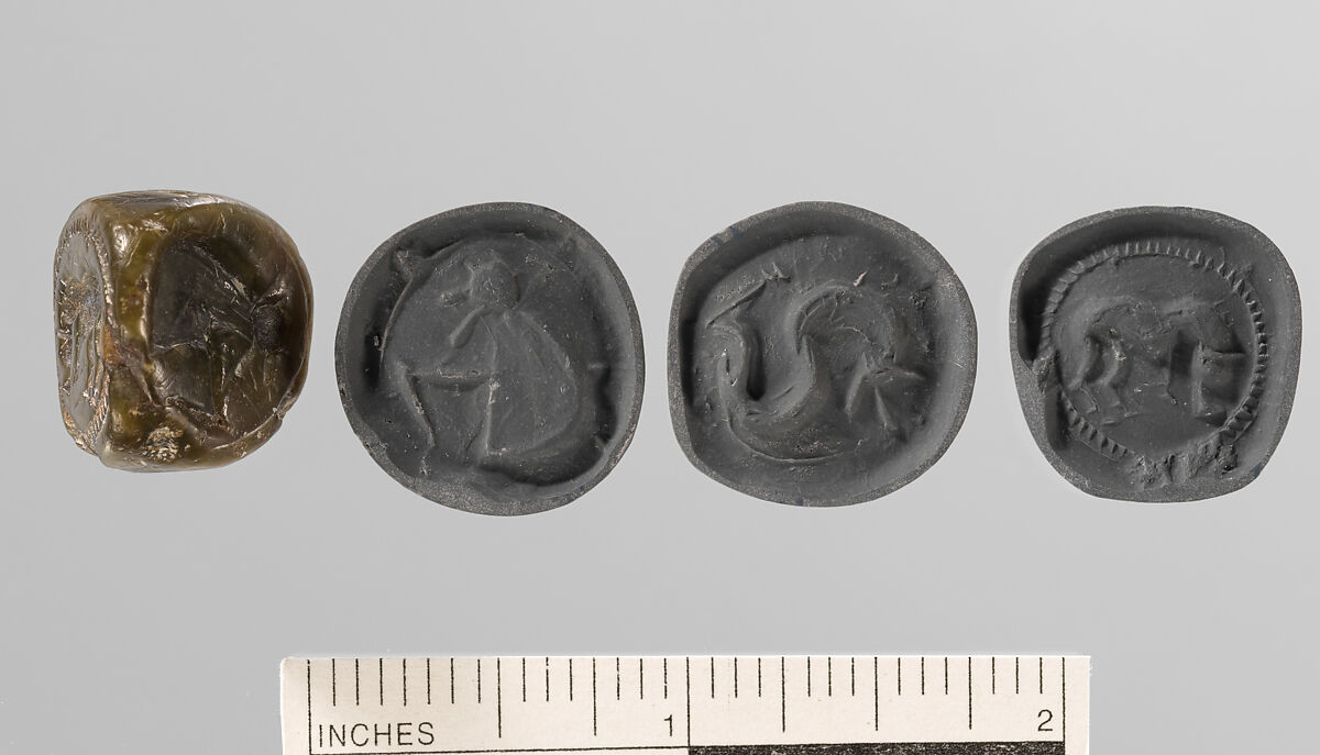 Steatite Triangular Prism, Steatite, Minoan