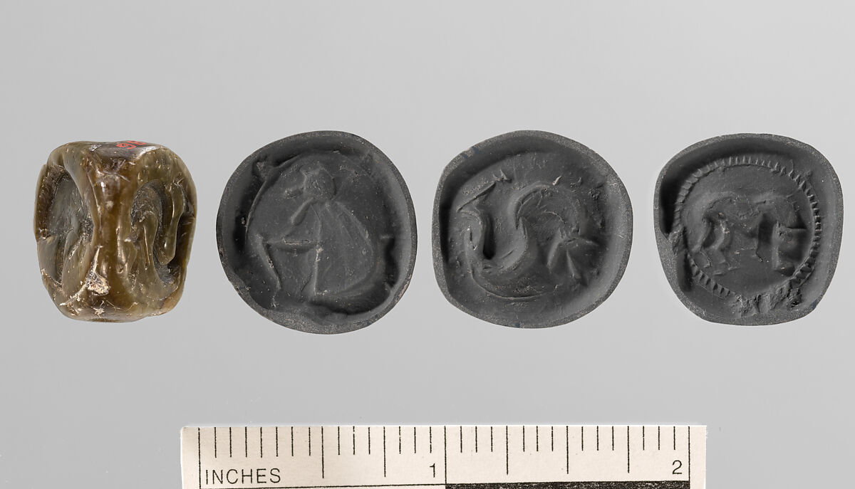 Steatite Triangular Prism, Steatite, Minoan