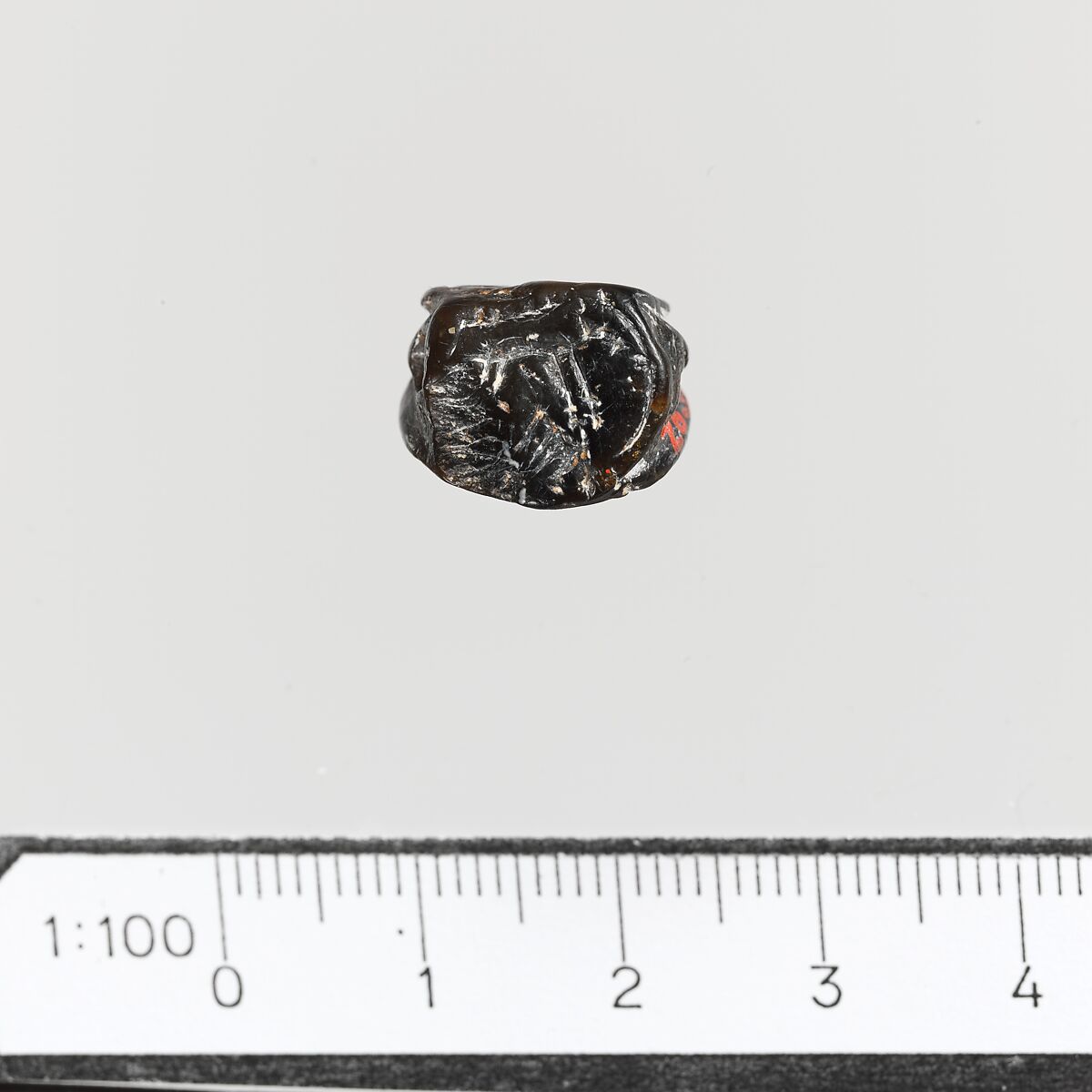 Seal with hole, Steatite, Minoan
