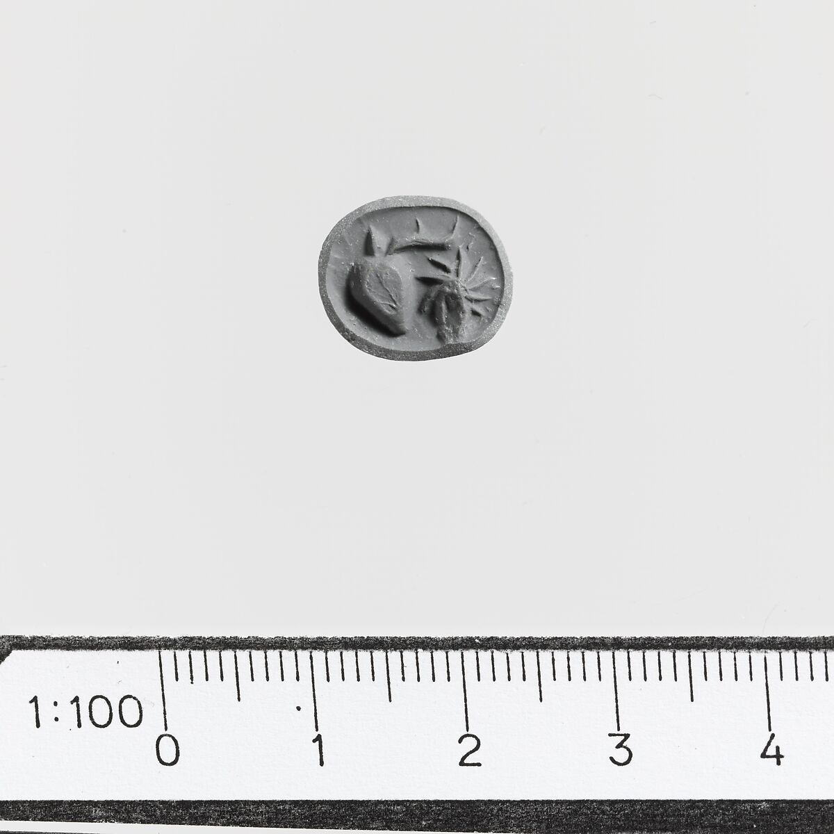 Steatite triangular prism, Steatite, Minoan