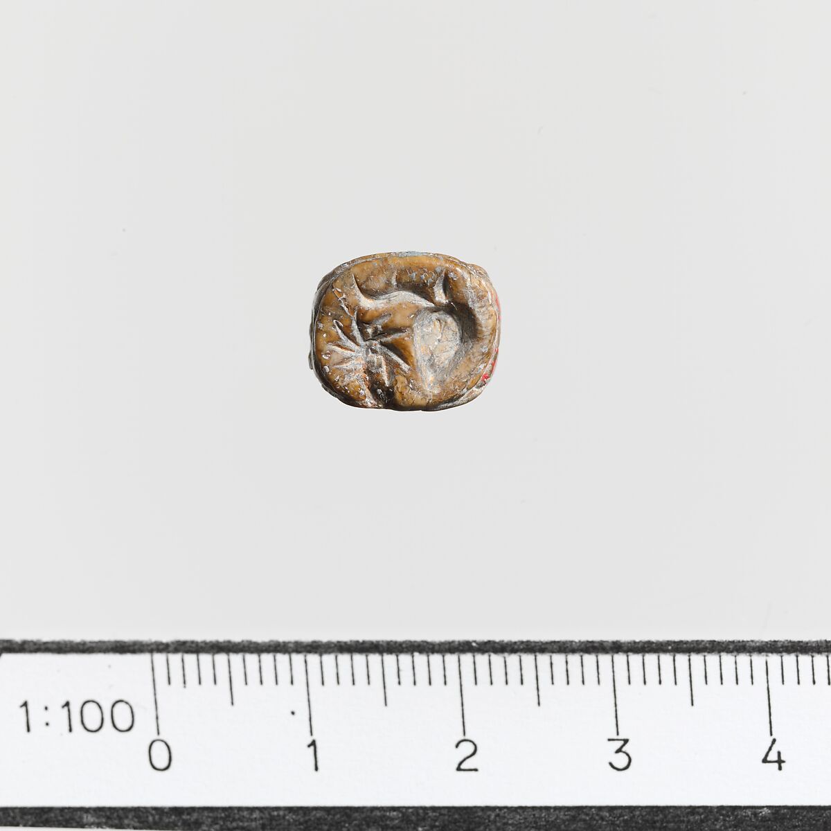 Steatite triangular prism, Steatite, Minoan