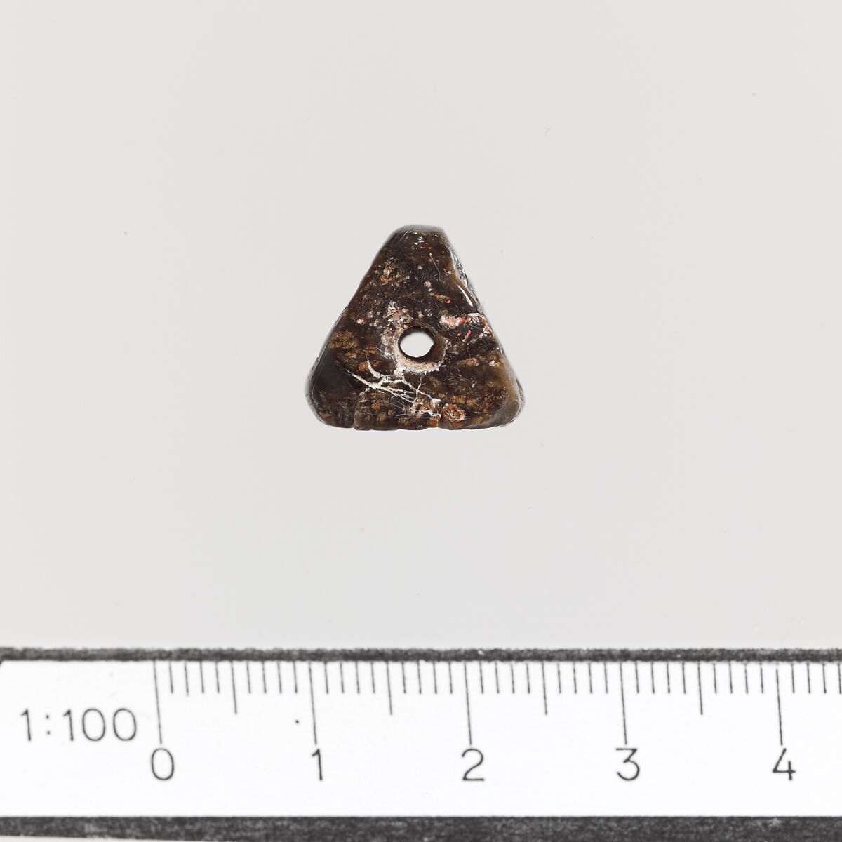 Steatite triangular prism, Steatite, Minoan