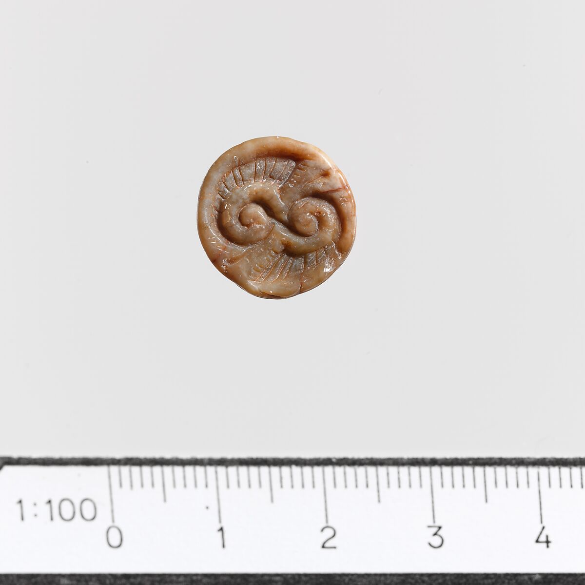 Steatite signet, Steatite, Minoan 