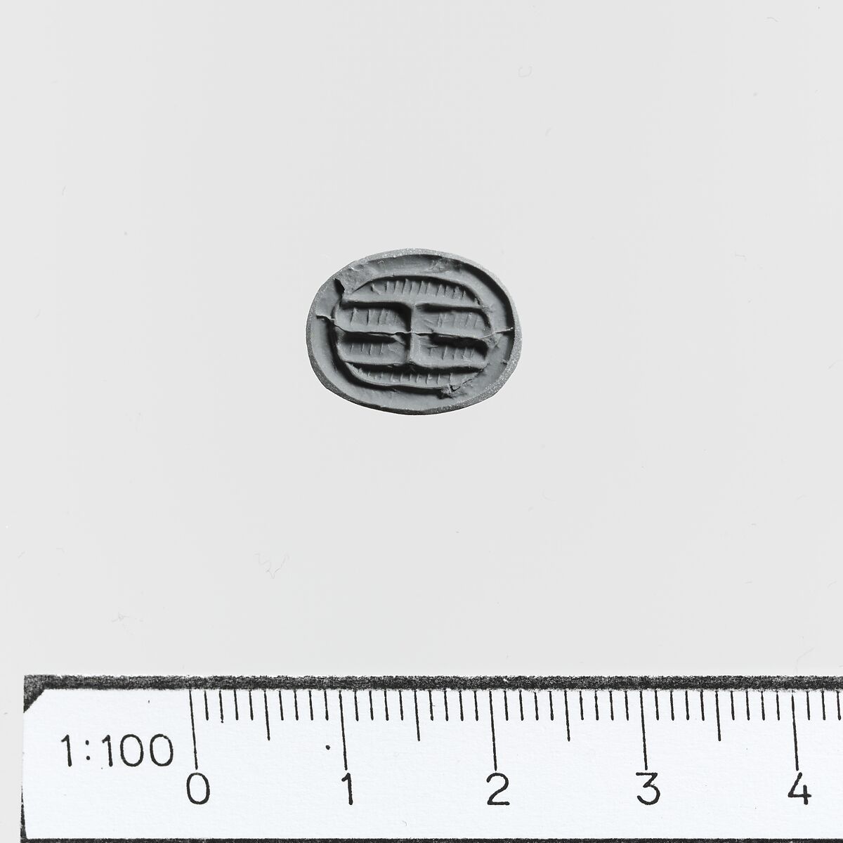 Seal, amygdaloid, Serpentine, Minoan, Crete