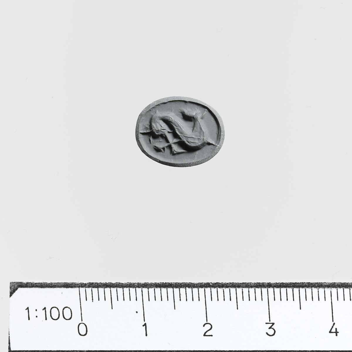 Seal, amygdaloid, Serpentine, Minoan, Crete