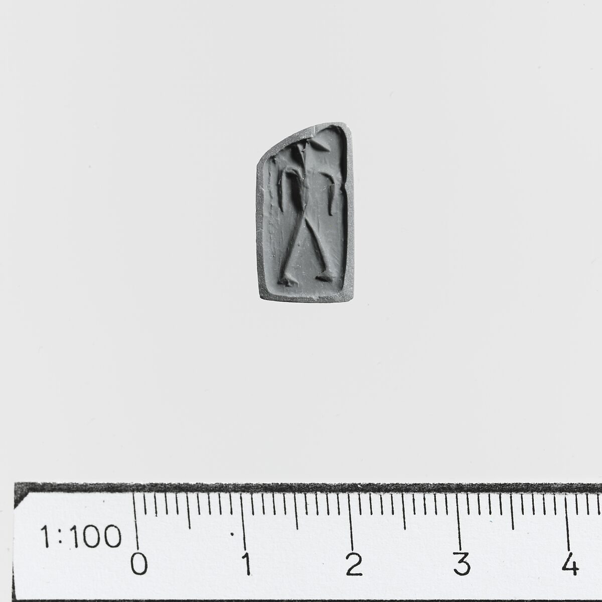Steatite rectangular prism, Serpentine, Minoan