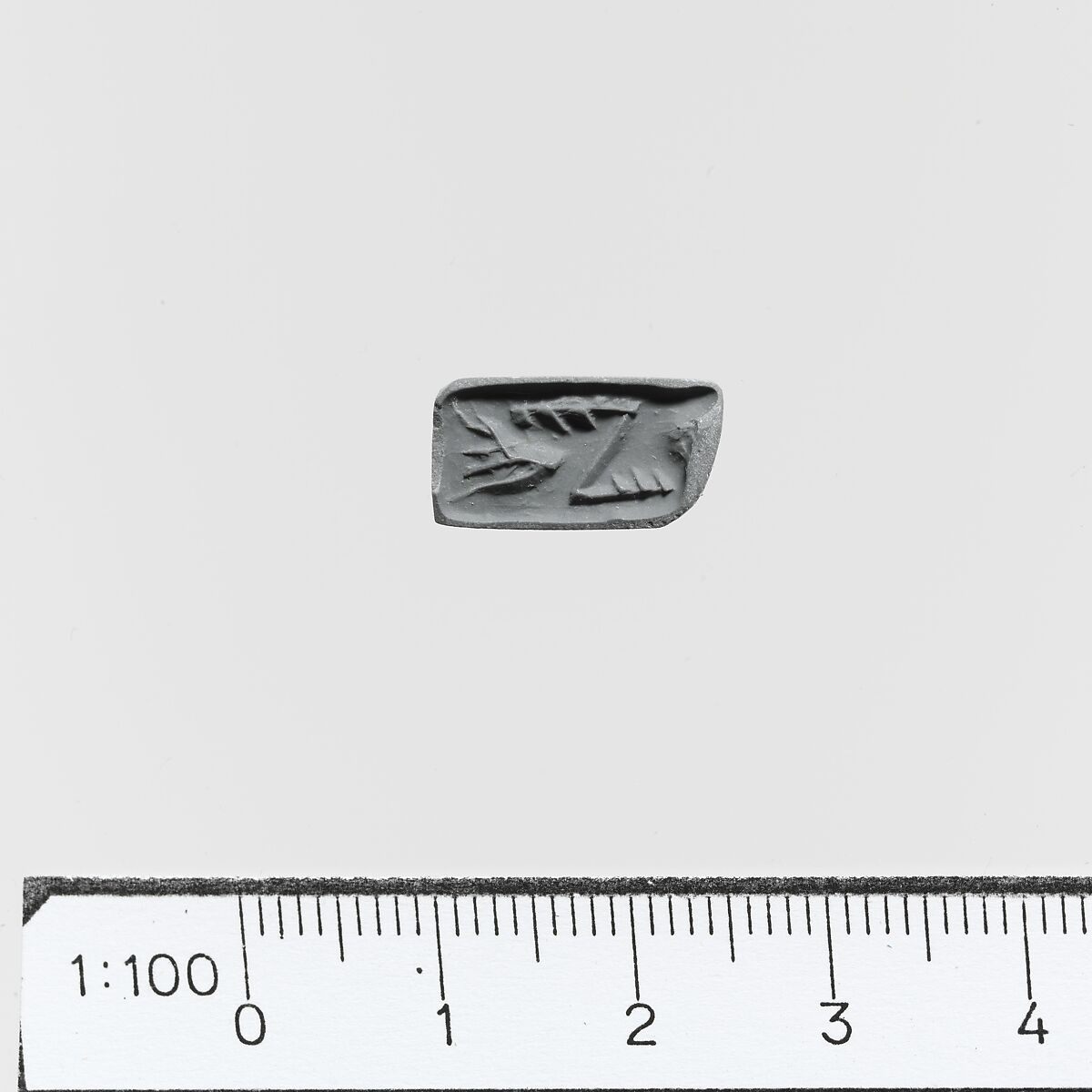 Steatite rectangular prism, Serpentine, Minoan