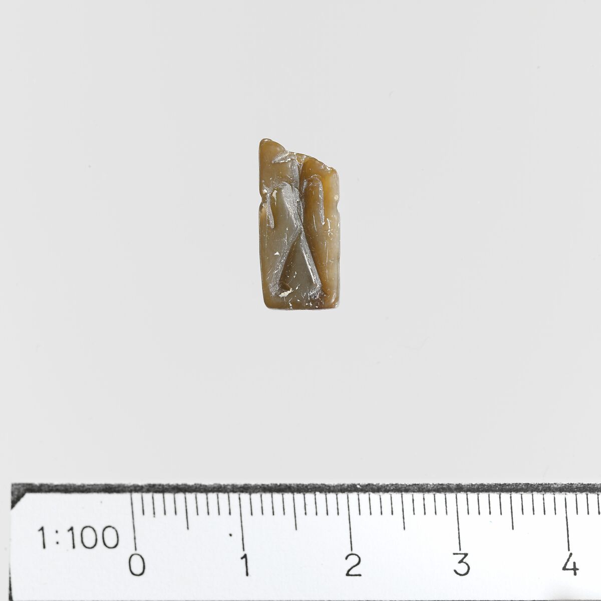 Steatite rectangular prism, Serpentine, Minoan