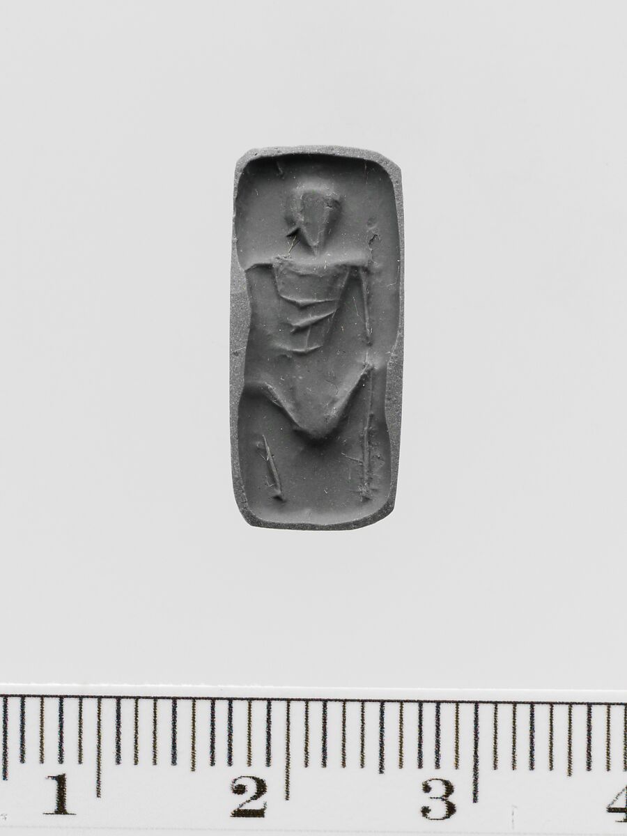 Steatite rectangular prism, Serpentine, Minoan