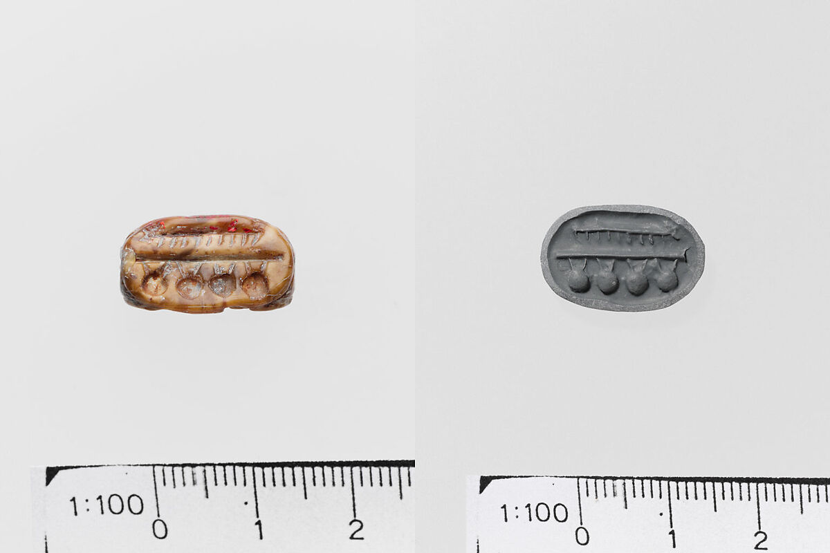Steatite triangular prism, Serpentine (burnt), Minoan