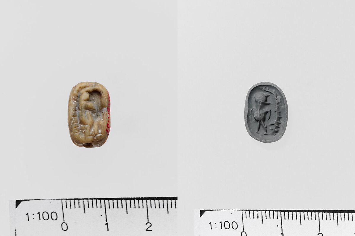 Steatite triangular prism, Serpentine, Minoan