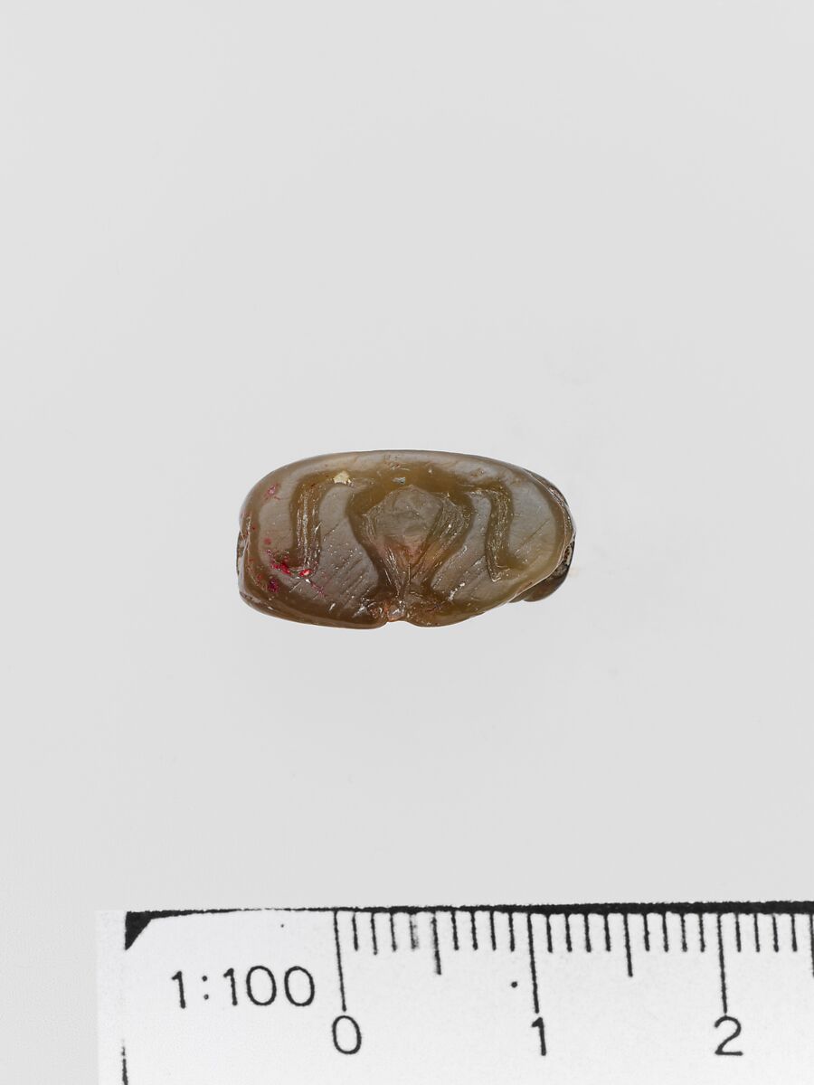 Steatite triangular prism, Serpentine, Minoan