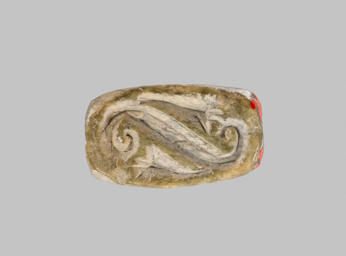 Steatite Triangular Prism, Steatite, Minoan