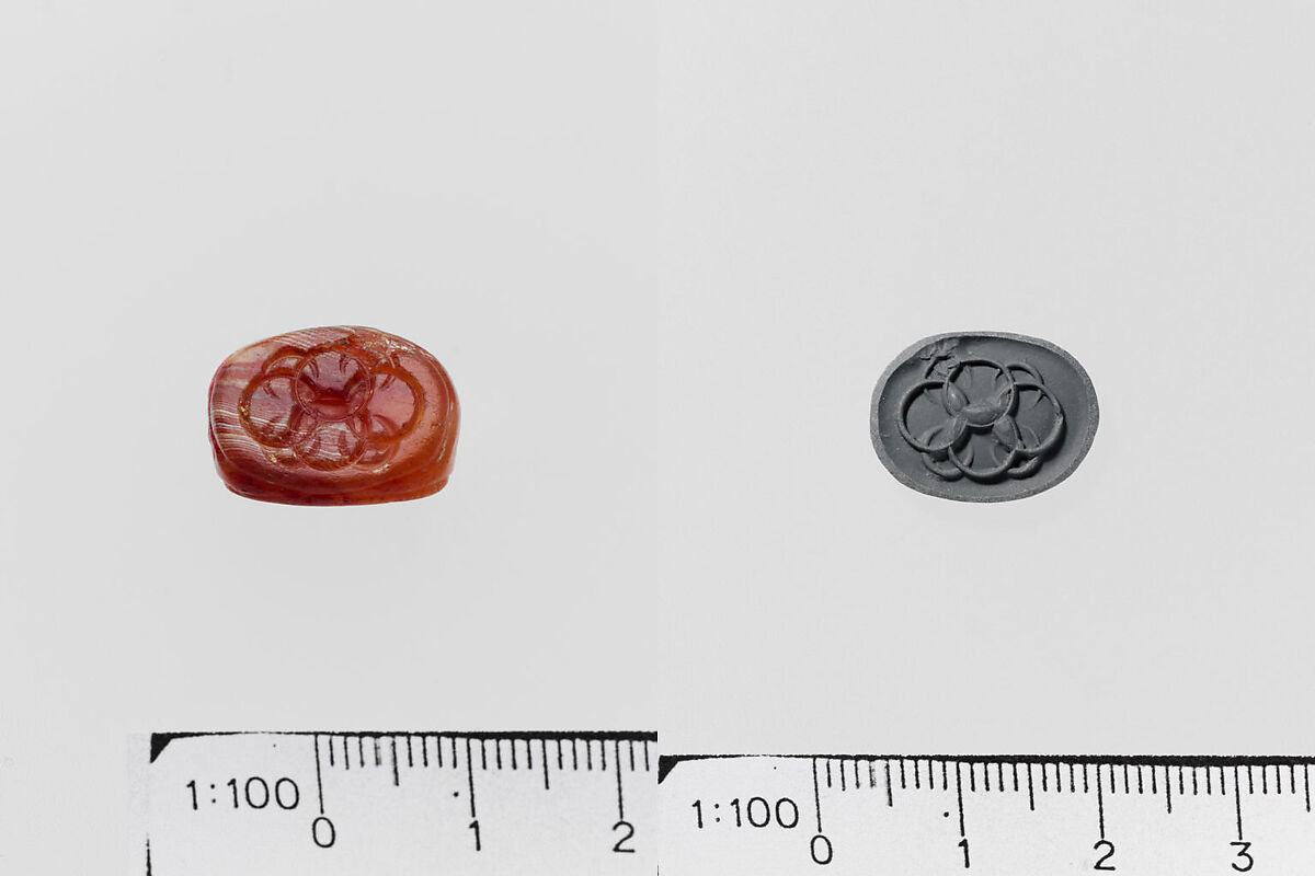 Jasper triangular prism, Carnelian agate, Minoan