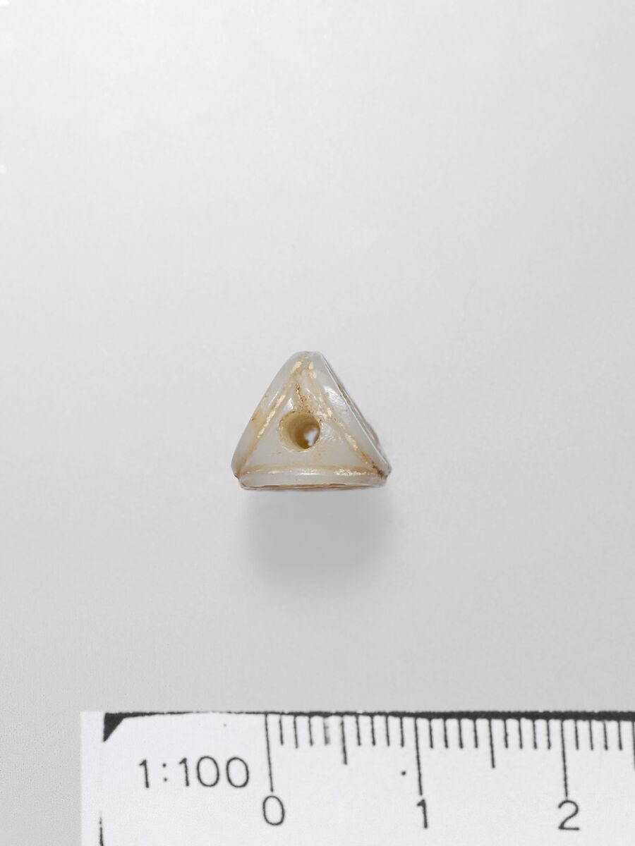 Agate triangular prism, Agate, Minoan