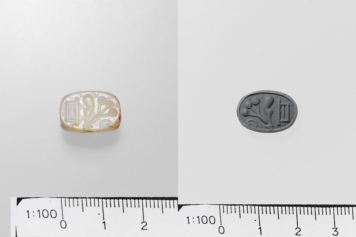 Agate triangular prism, Agate, Minoan