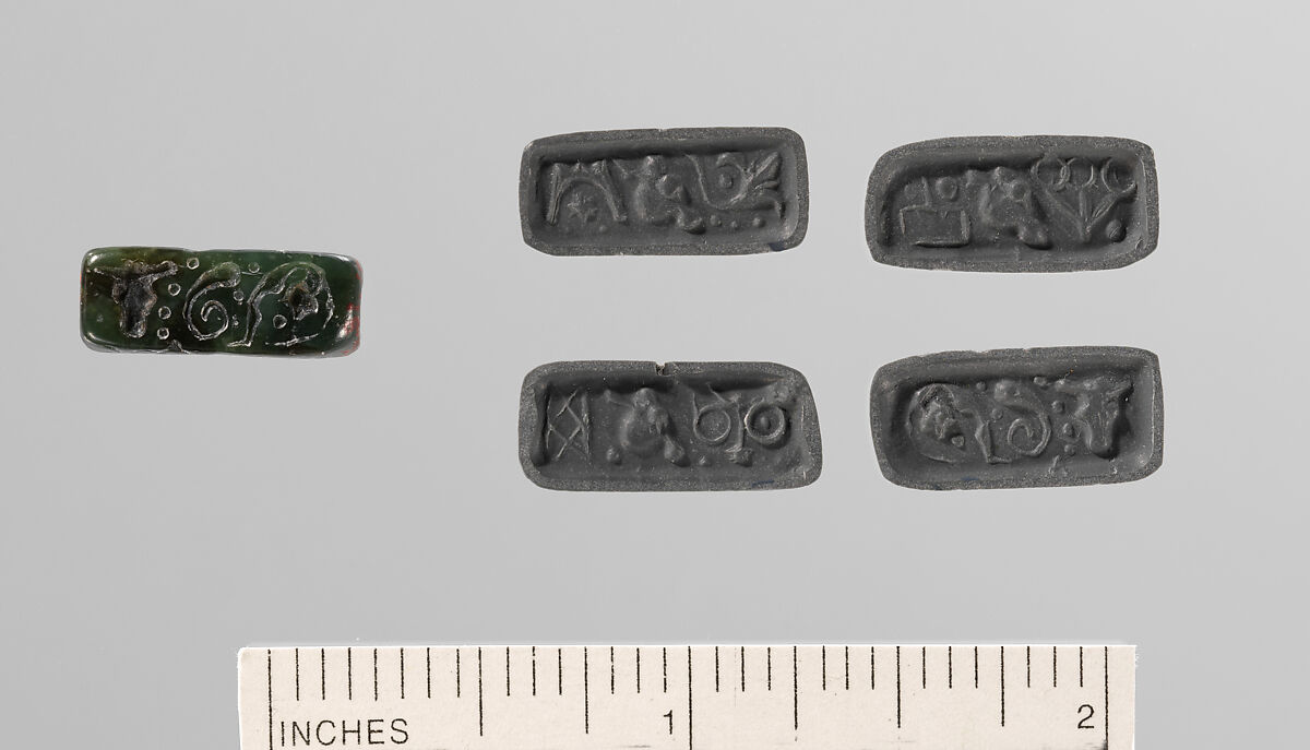 Steatite Triangular Prism, Steatite, Minoan