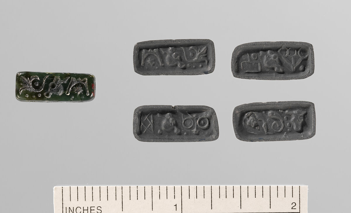 Steatite Triangular Prism, Steatite, Minoan