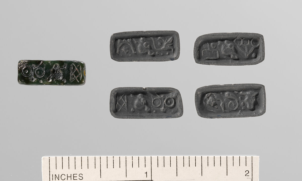 Steatite Triangular Prism, Steatite, Minoan