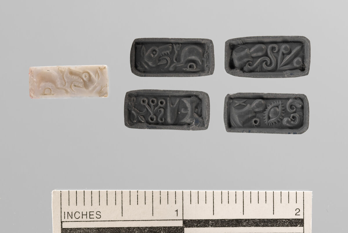 Burnt Chalcedony Rectangular Prism, Chalcedony, burnt, Minoan