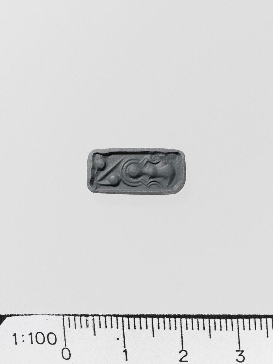 Chalcedony rectangular prism, Chalcedony, Minoan