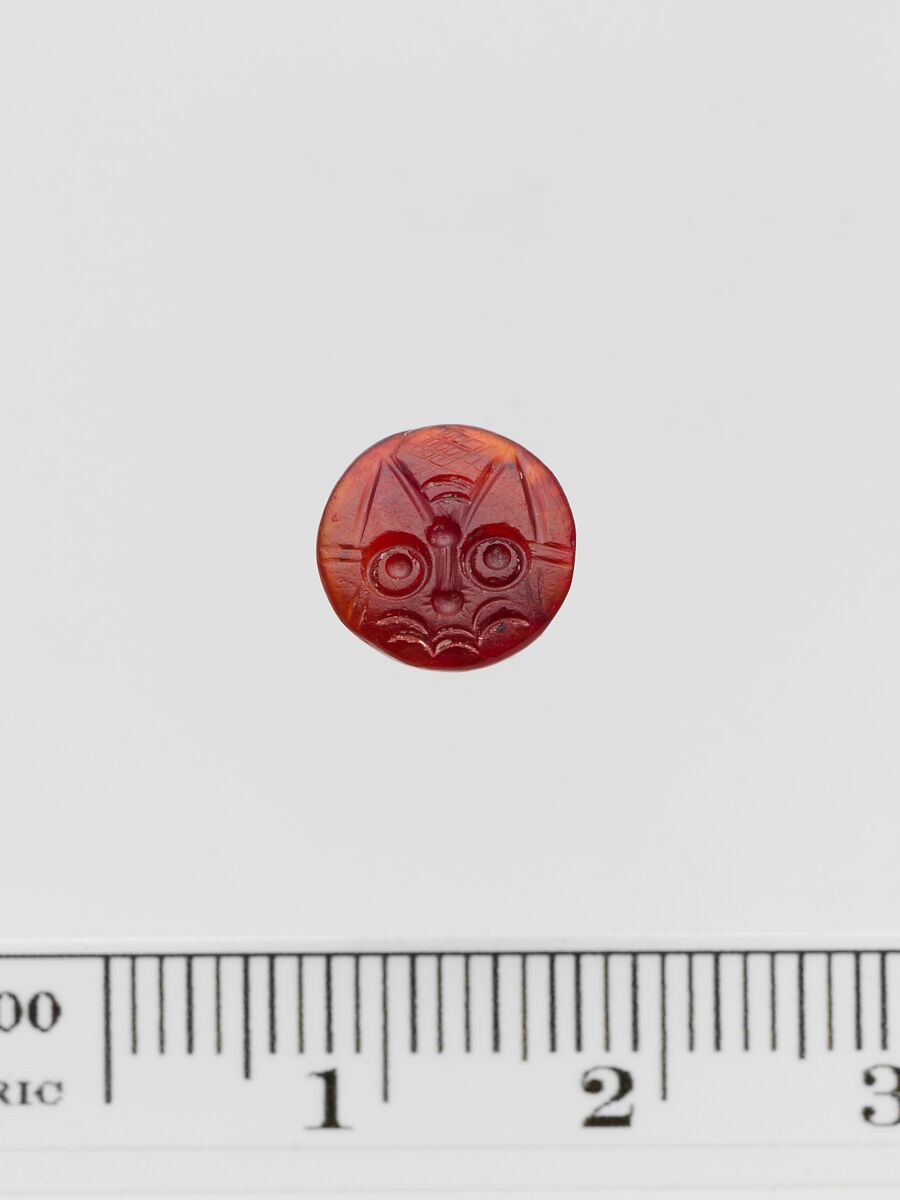 Carnelian stamp seal, Carnelian, Minoan 