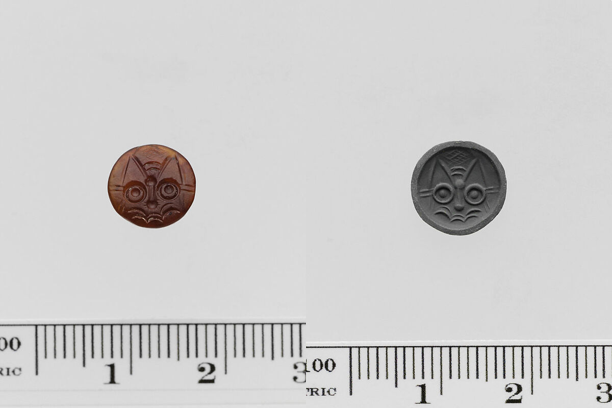 Carnelian stamp seal, Carnelian, Minoan