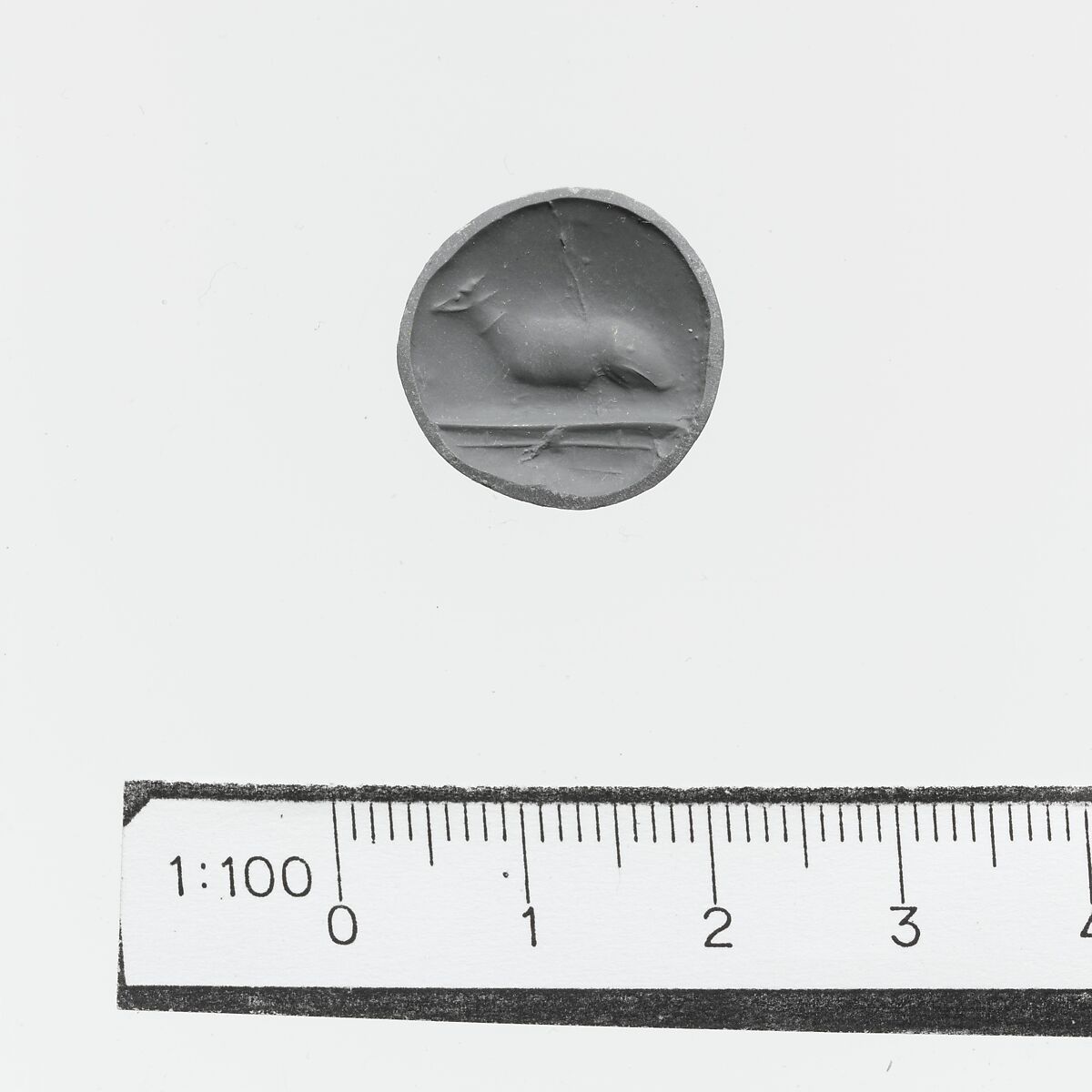 Seal, Chalcedony, Minoan, Crete