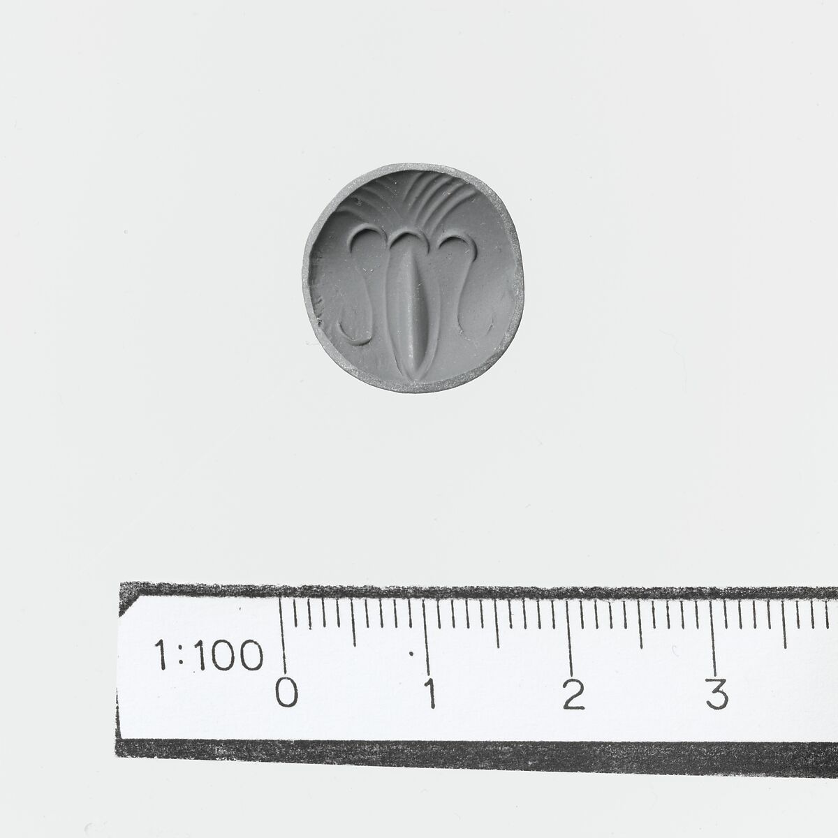 Seal, Glass, Minoan, Crete