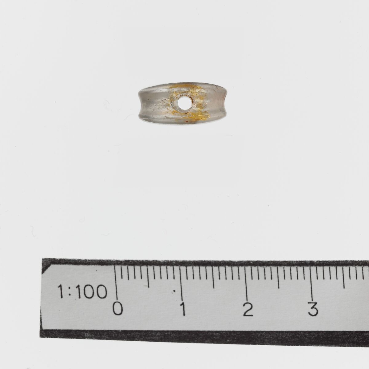 Bead, Rock crystal, Minoan, Crete