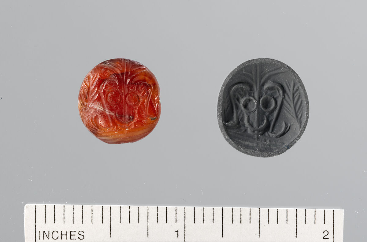 Carnelian Lentoid, Carnelian, Minoan 