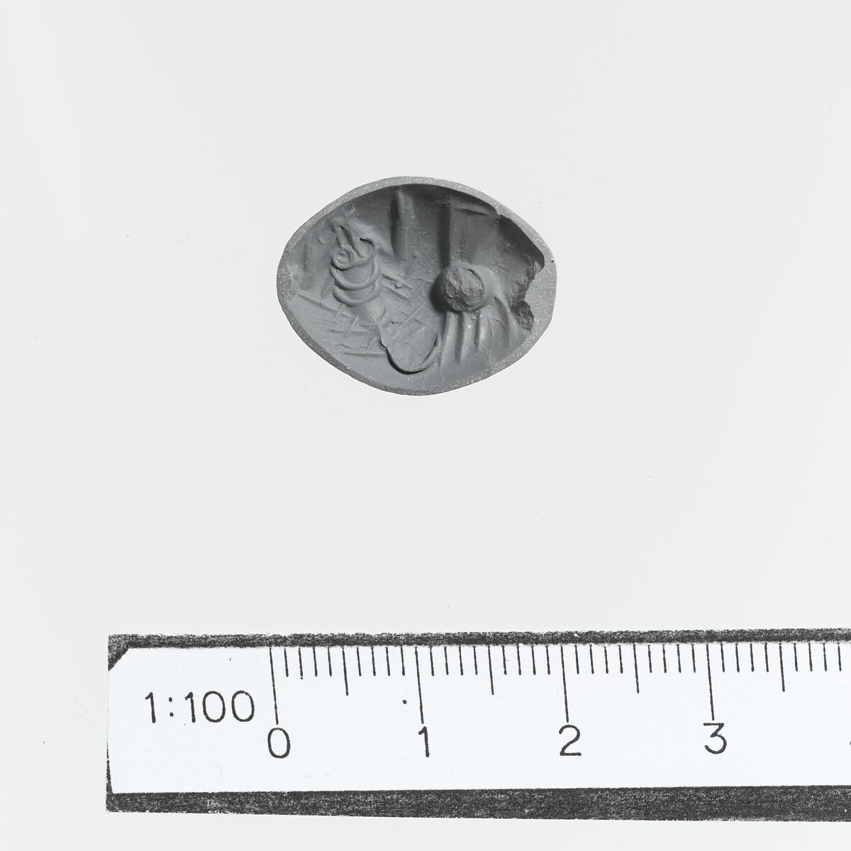 Jasper amygdaloid seal, Jasper, Minoan