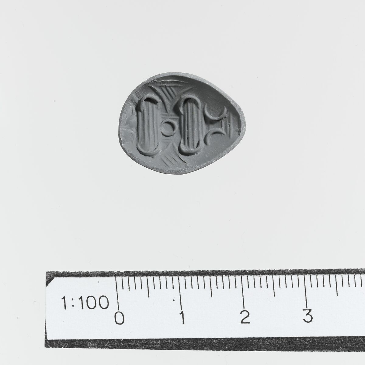 Seal, Glass, Minoan, Crete