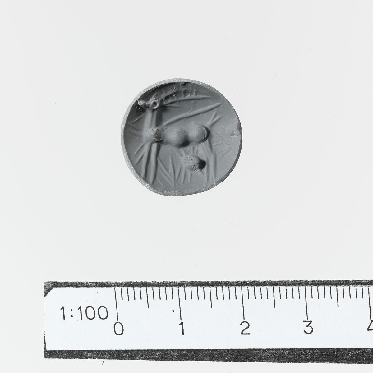 Seal, lentoid, Carnelian, Minoan, Crete