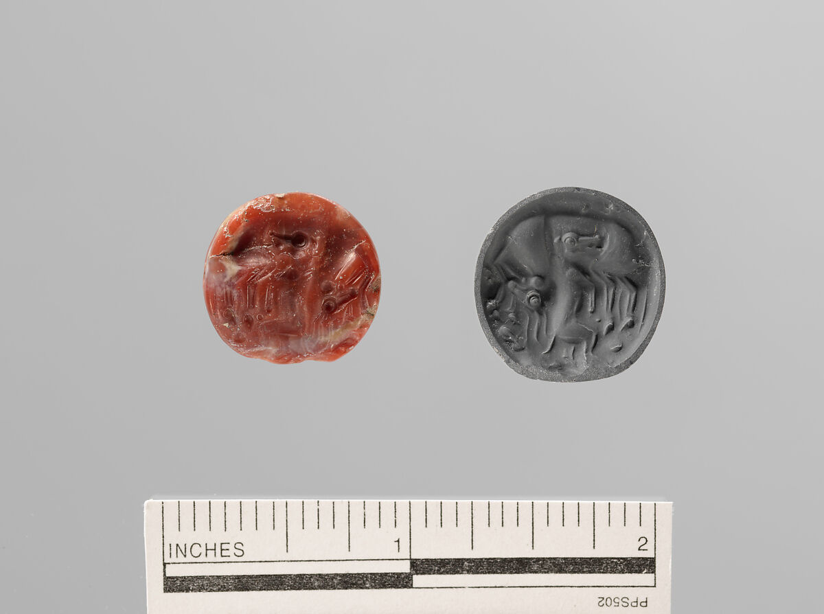 Carnelian Lentoid, Carnelian, Minoan 