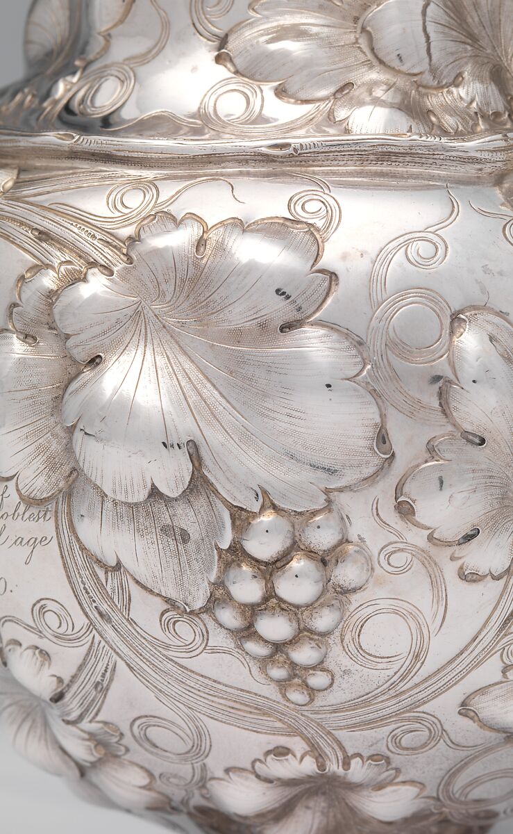 Sugar Bowl, John C. Moore (ca. 1802–1874), Silver, American