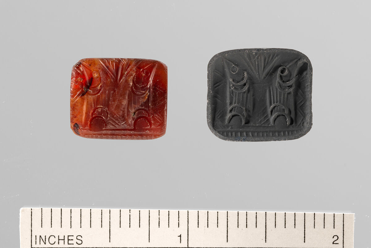 Carnelian Cushion, Carnelian, Minoan 