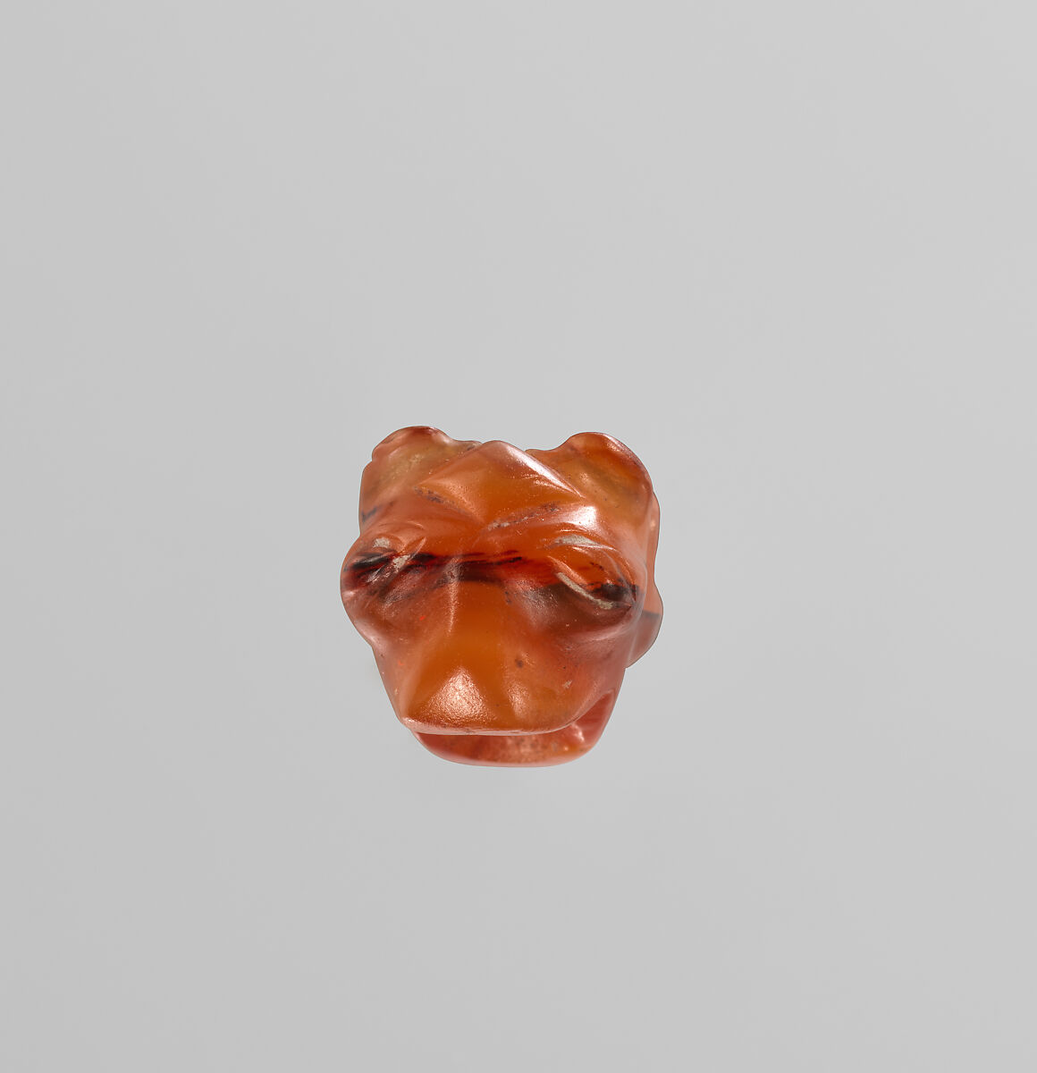 Carnelian bead, Carnelian, Minoan 