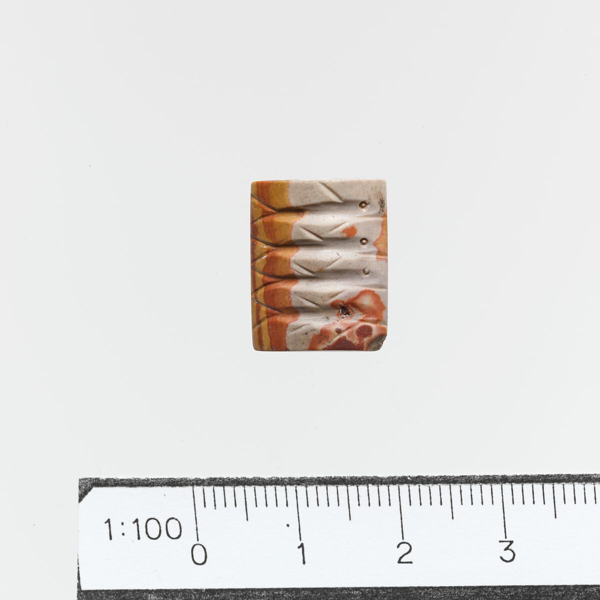 Agate cushion-shaped seal, Sandstone, Minoan 