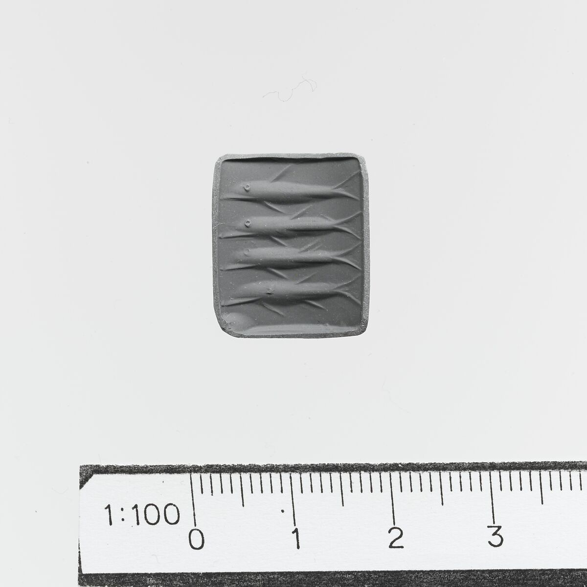 Agate cushion-shaped seal, Sandstone, Minoan