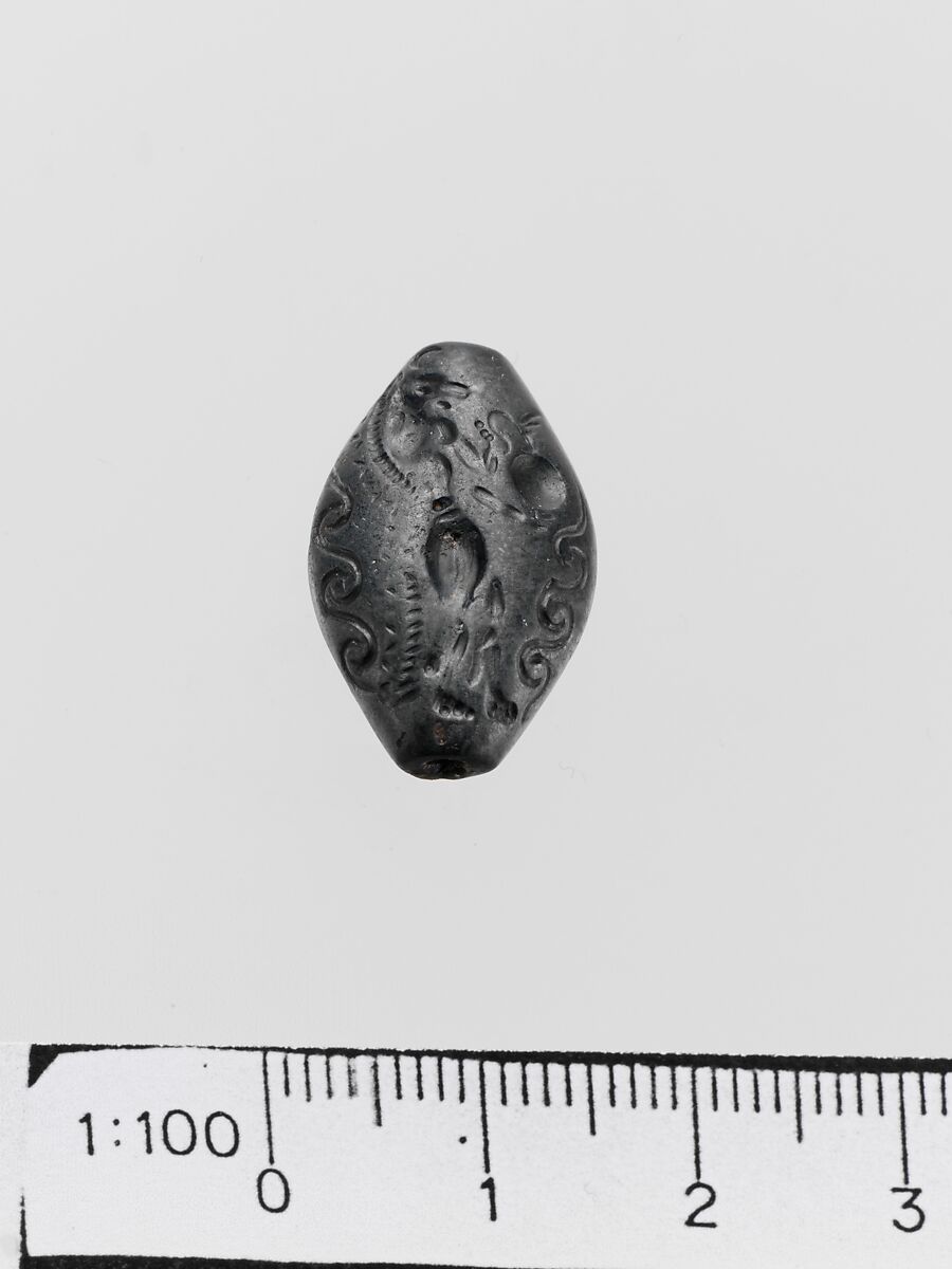 Haematite amygdaloid seal, Haematite, Minoan 