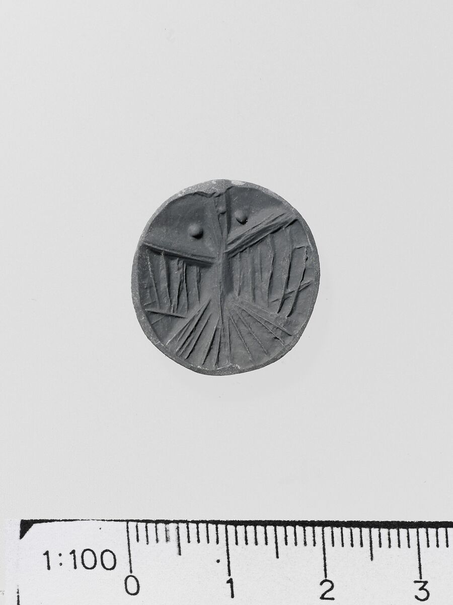 Steatite lentoid seal, Steatite, Minoan