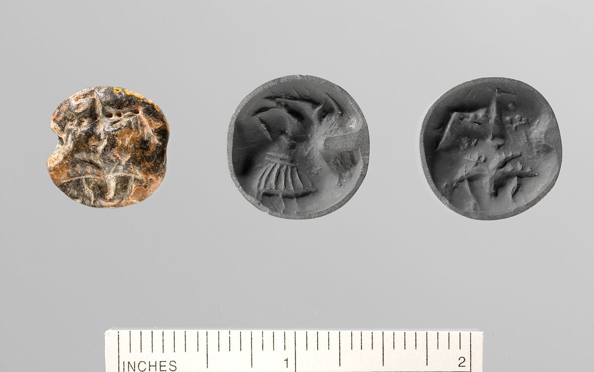 Steatite Lentoid, Steatite, Minoan