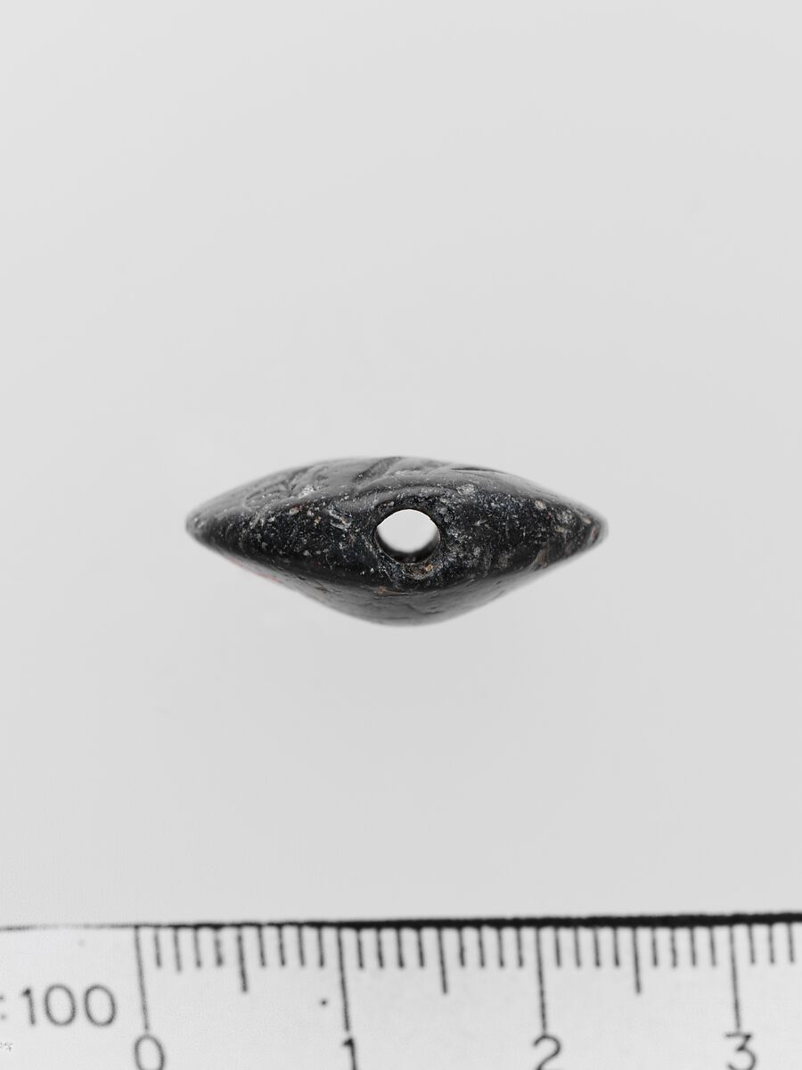 Steatite lentoid seal, Steatite, Mycenaean