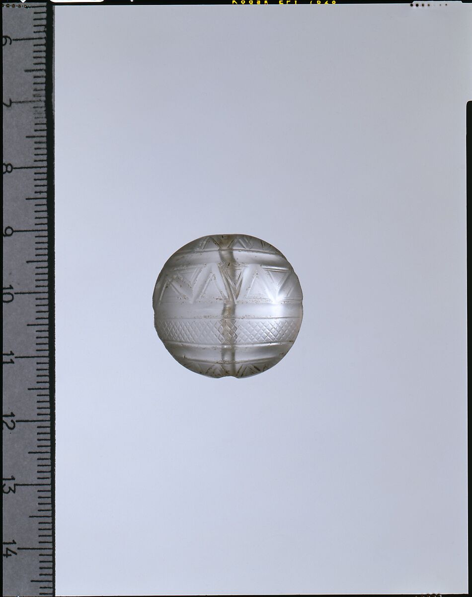 Rock crystal lentoid, Rock crystal, Minoan