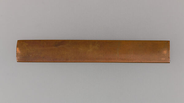 Knife Handle (Kozuka), Sekiryuken (Japanese), Copper, copper-gold alloy (shakudō), gold, Japanese